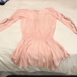 Elan Pink Swim Cover Up